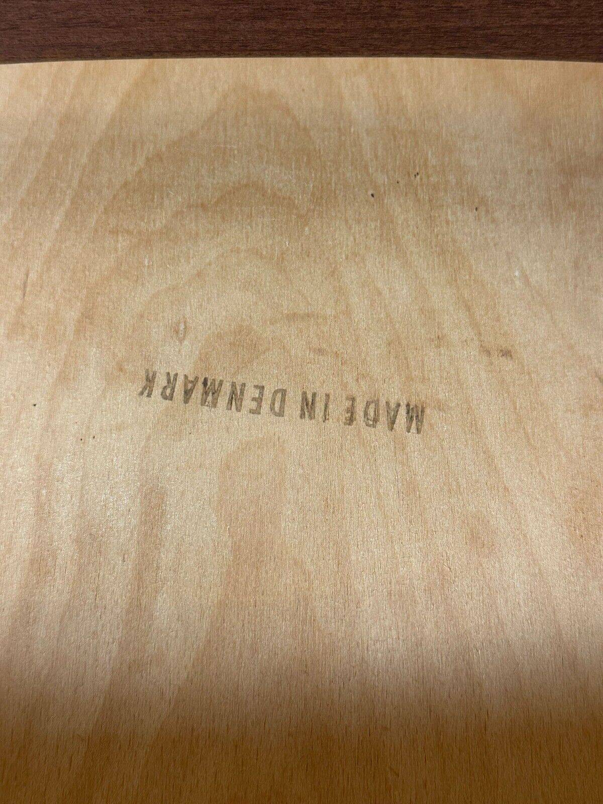 4x 60s 70s Teak Chair Dining Chair Danish Modern Design Denmark