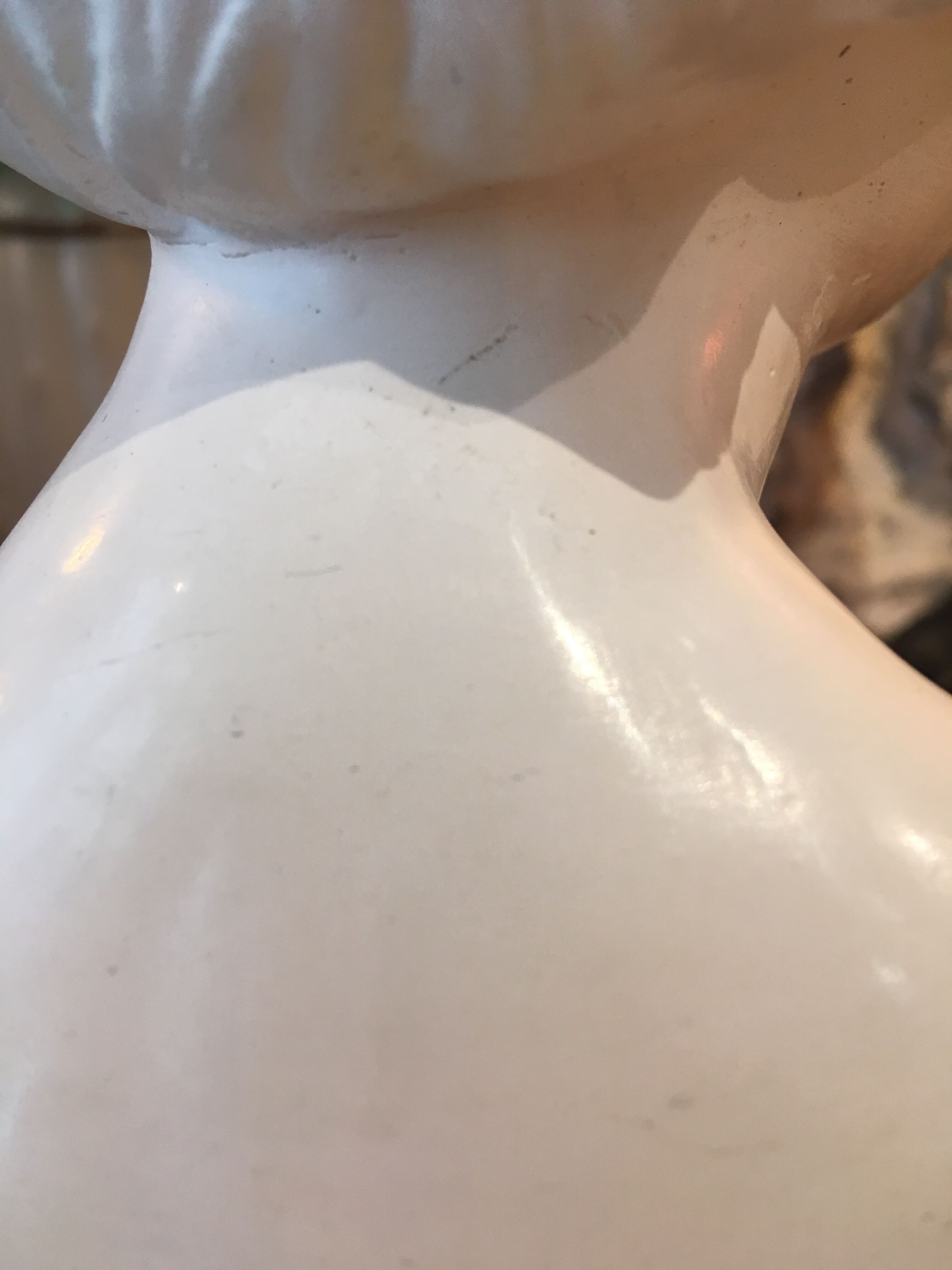Statue ou buste en plâtre de jeune fille femme