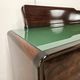 Mahogany sideboard with a glass top, 1960