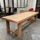 Table de ferme en chêne