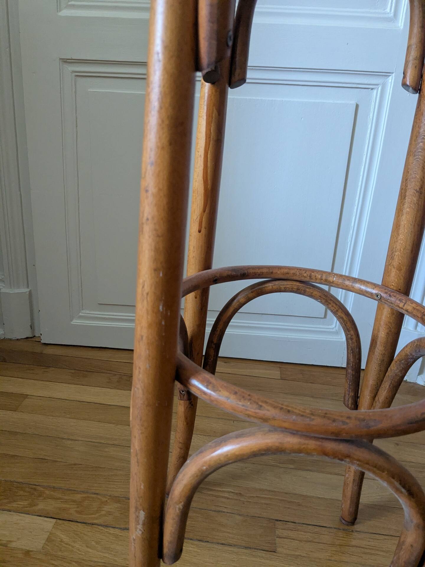 Tabouret de bar en rotin