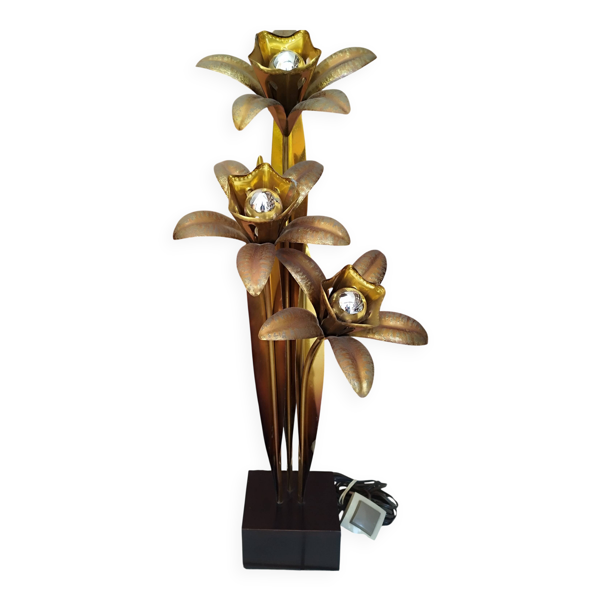 "Narcisse" lamp in Maison Jansen style