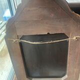 Venetian mirror with pareclose 19th / 20th century Height 80 cm