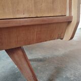 Vintage sideboard with compass legs