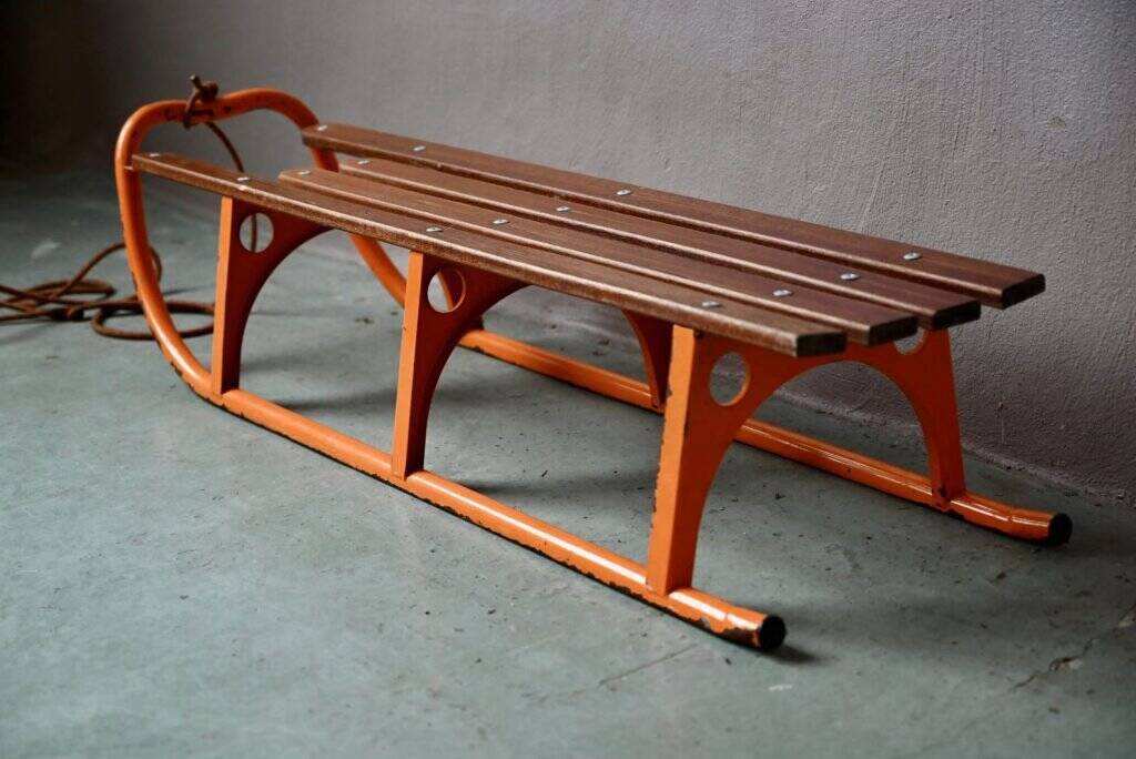 Vintage retro 1960s HEM sled