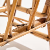 Bamboo magazine rack
