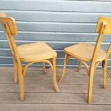 Pair of vintage bistro chairs