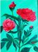 Nature morte aux roses rouges