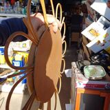 Vintage wicker mirror 1950/60