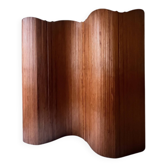 Modular wooden screen / partition by Baumann, SNSA design 1950