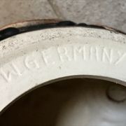 Lampe en céramique West Germany vintage