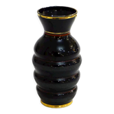Small black glass vase from Boom