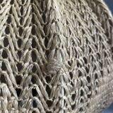 Vintage rattan chandelier