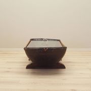 Pine coffee table, Italian design, 1960s, production: Italy