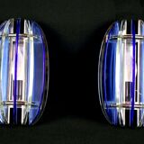 Pair of veca wall lamps italy 1970