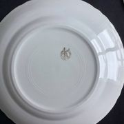 Set of 5 Moulin des Loups flat plates