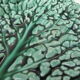 Ceramic dish Sarreguemines cabbage leaf