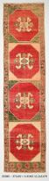 3x12 Ruby Red Vintage Persian Runner Rug, 92x371Cm SK20380