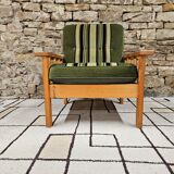Pine fireside chair 1970