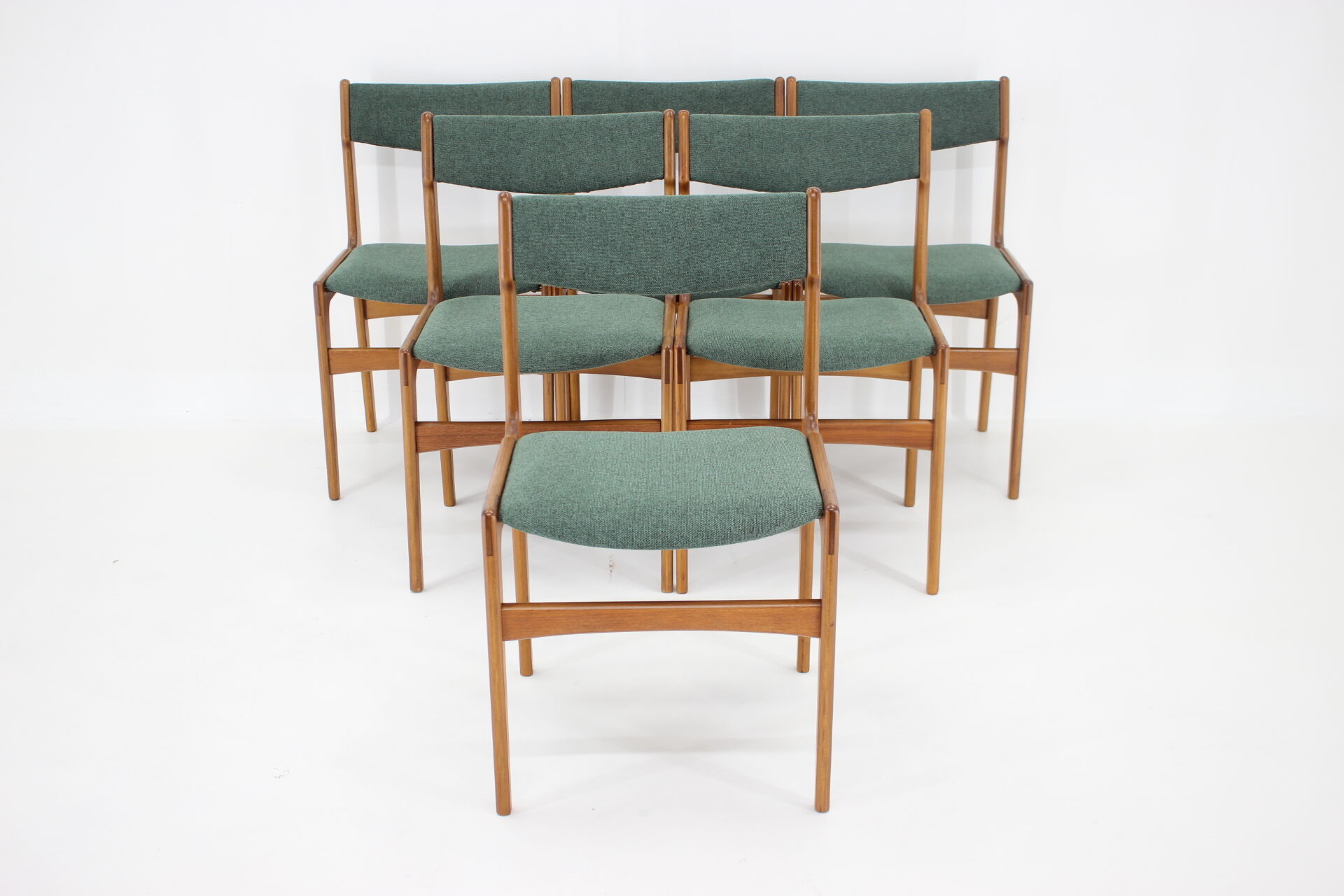 1960s Set of Six Teak Dining Chairs, Denmark
