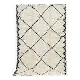 Handmade moroccan berber carpet 238 x 150 cm