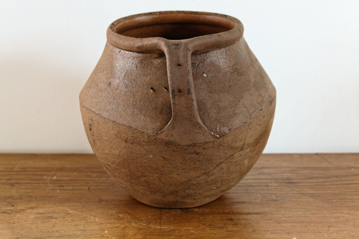 Ancient terracotta jar