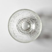Set of 4 Vintage Pressed Glass Dessert Bowls Cibulak by Pavel Panek / 1977