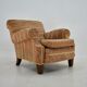 1940s art deco armchair, Czechoslovakia