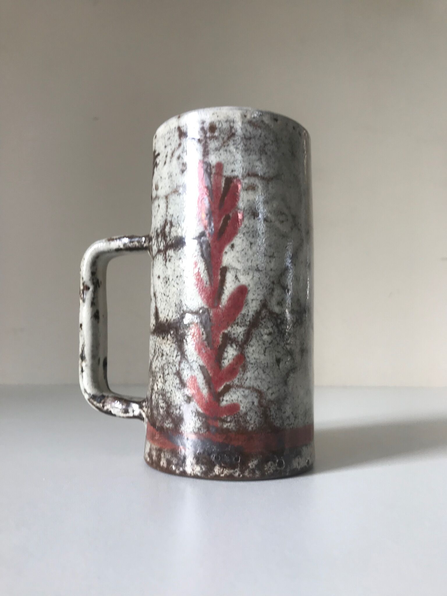 Gustave Reynaud vase the mulberry tree vintage 1960