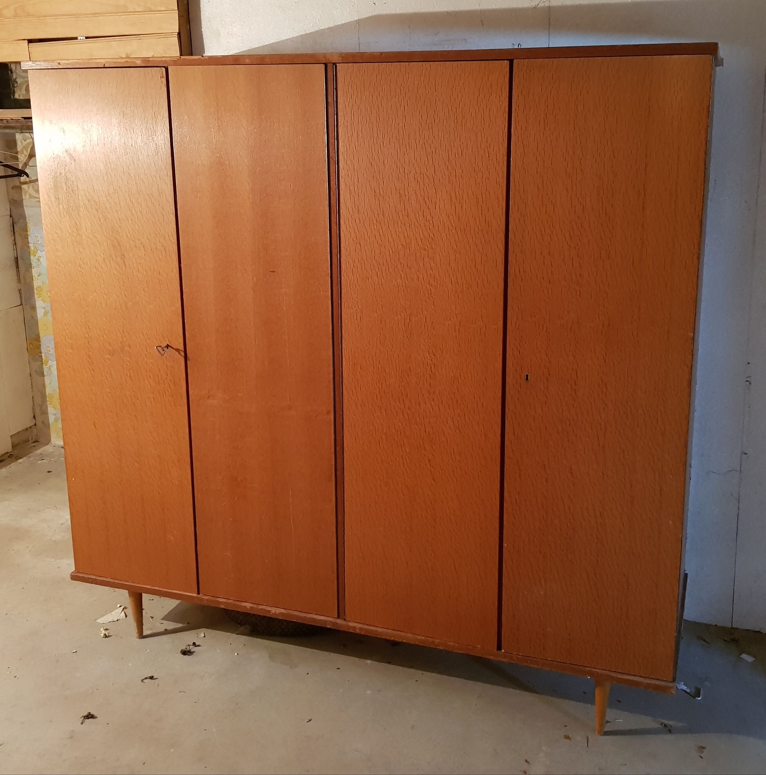 Scandinavian style wardrobe 1960