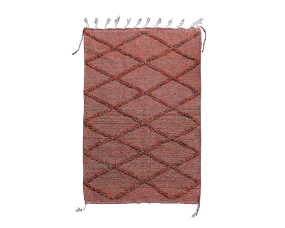 Berber carpet terracota 102x155 cm