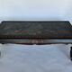 Table basse Chine 1960 grave fond noir