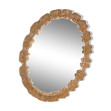Miroir lumineux en résine, Egon Hillebrand, 1970