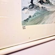 Lithographie "Chemin de l'oliveraie" par Victor Zarou