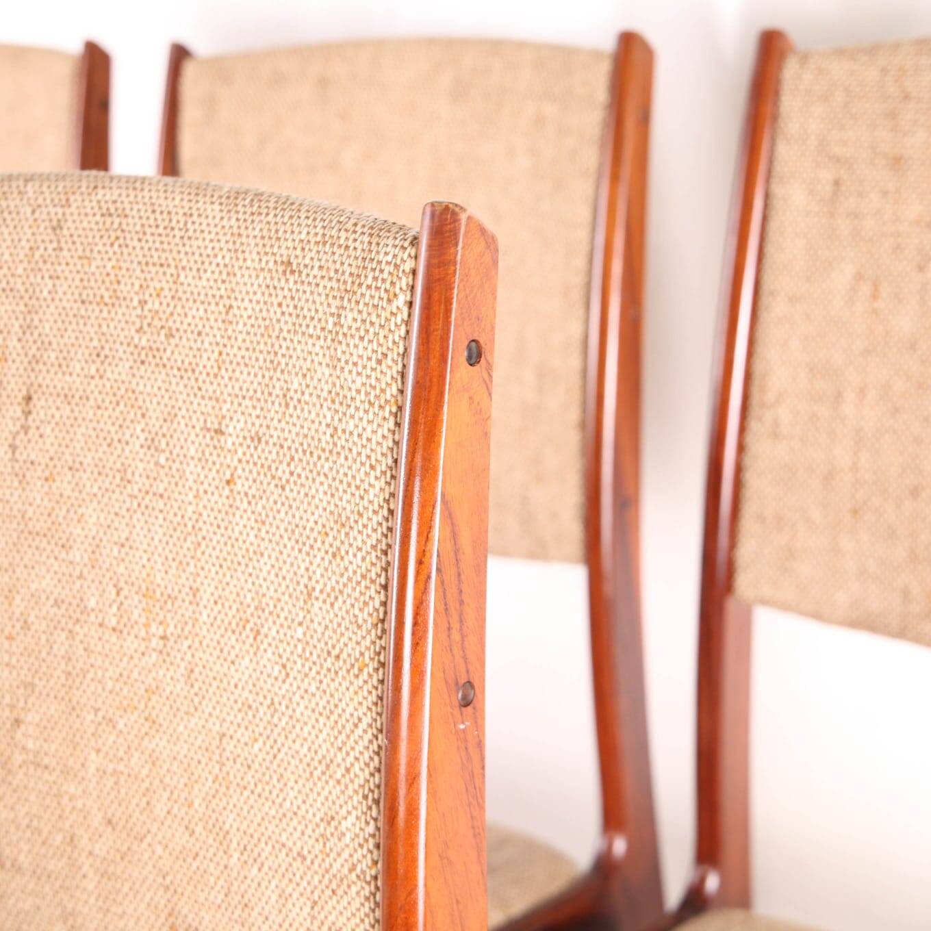 6 rosewood chairs