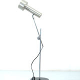Minimal 1960s Aluminium Desk Lamp in the Style of Peter Nelson