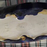 Ceramic vase with handles, signed Gustave De Bruyn, Fives, Lille, Art Deco period