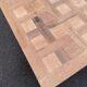 Renovated farmhouse dining table in solid oak 210cm 19th century