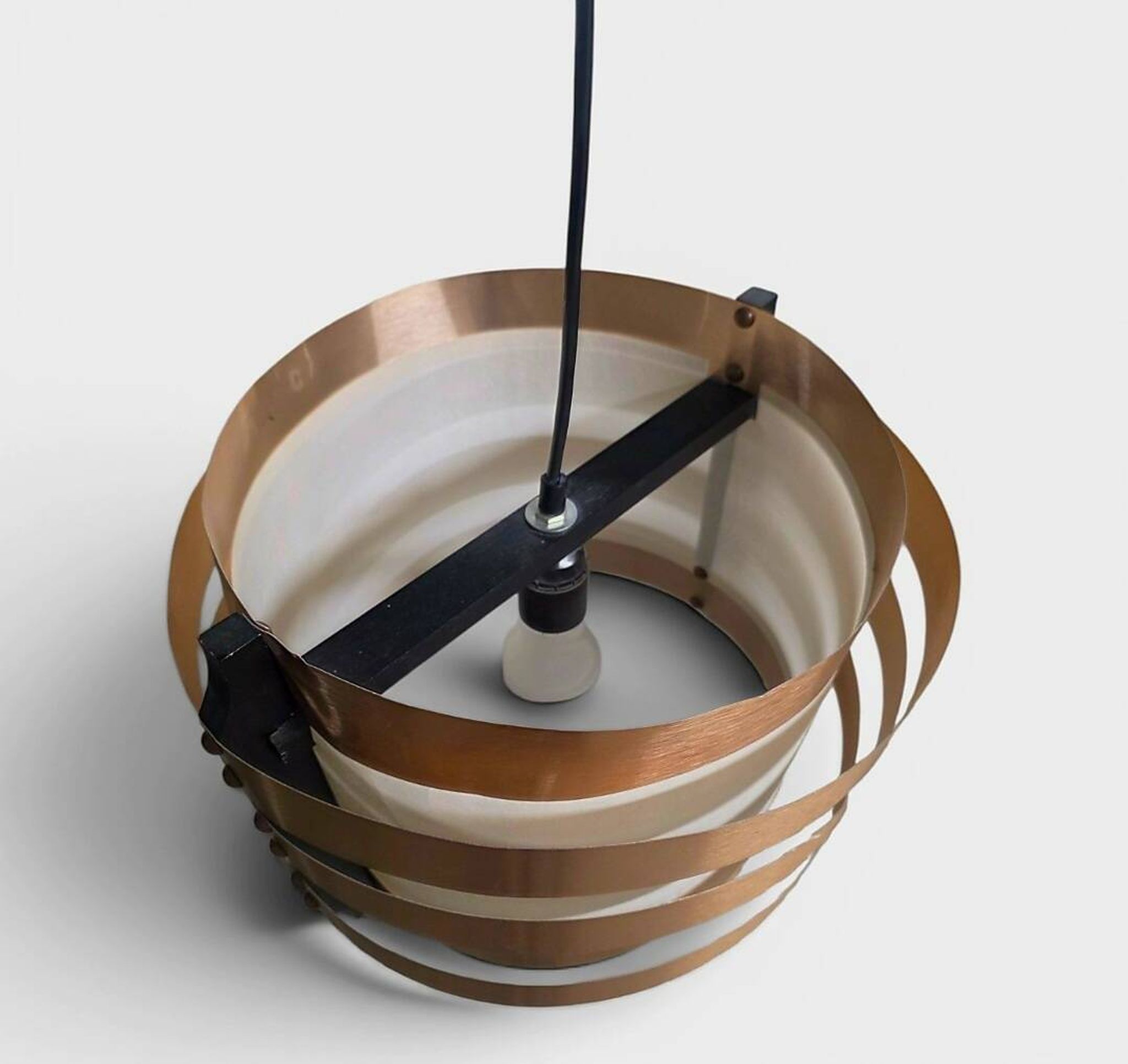 Suspension Space Age – Copper & Scandinavian Design – Circa 1970