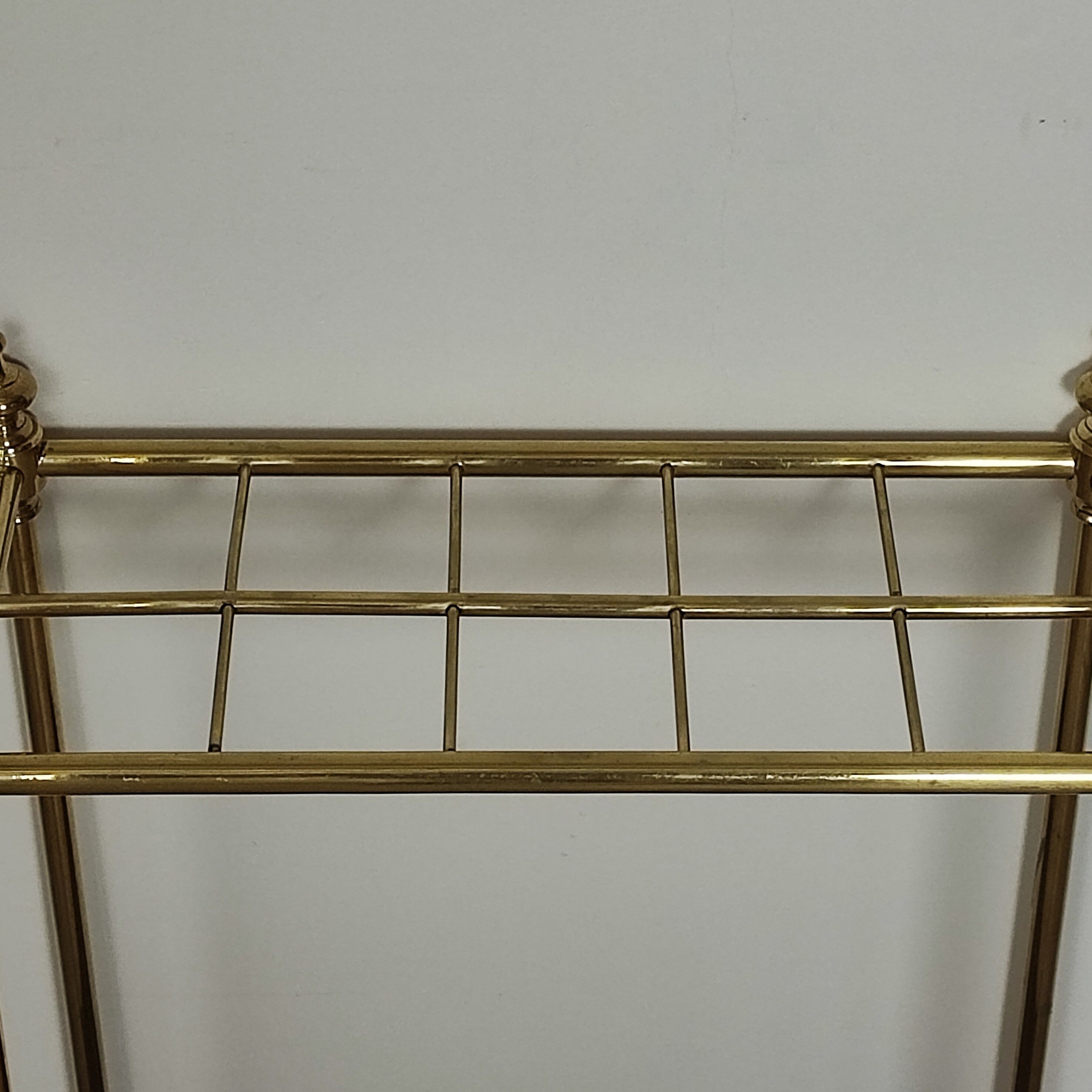 Brass umbrella holder