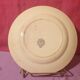 Pair of large round dishes Boulenger Choisy le Roi Derby Terre de fer
