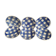 6 hollow plates of Badonviller earthenware