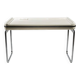 Marc HELD metal structure desk with plexiglass top