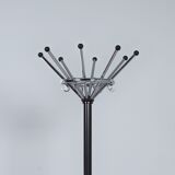 Coat rack Gispen 1016 by W.H. Gispen for Dutch Originals, 2010s – Chrome & Black Steel