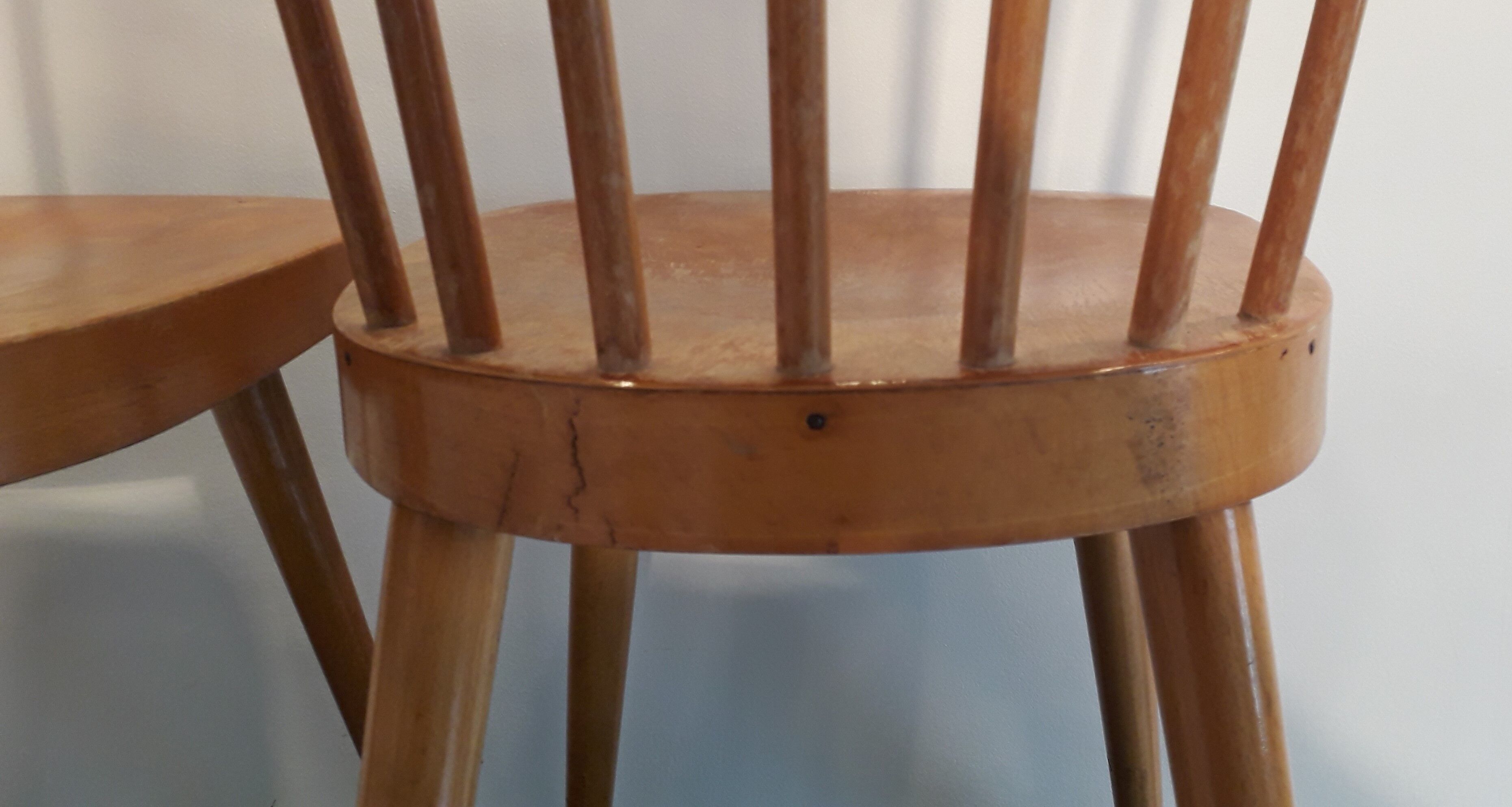Pair of Baumann vintage chairs