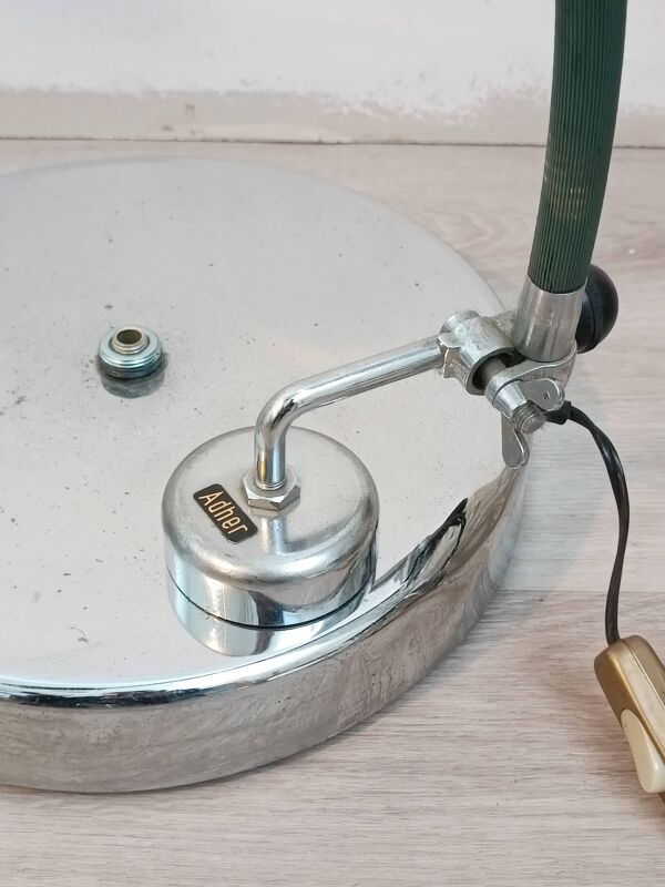 Lampe industrielle magnétique par Adher (Jieldé)1950s