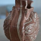 Stoneware vase signed GT