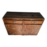 Natural pitch pine wood sideboard ep 1940