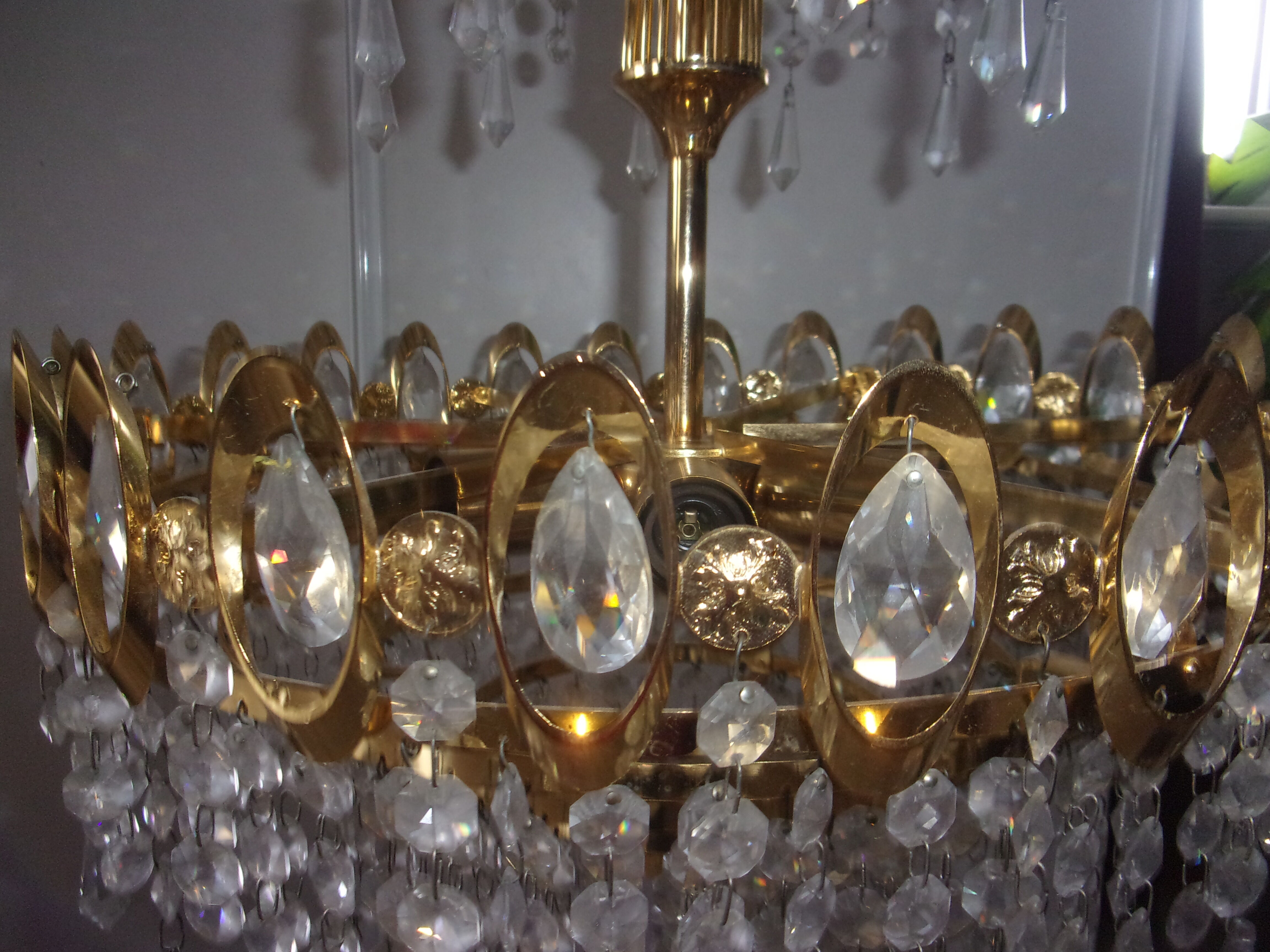 Chandelier Palme & Walter rhinestones Swarovski