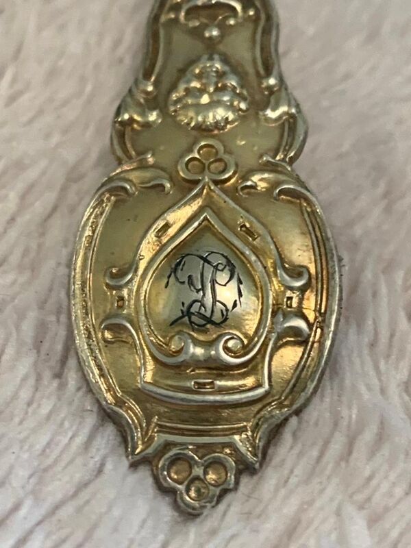 Couverts dorés en vermeil style louis xiv epoque napoléon iii 19ème siècle